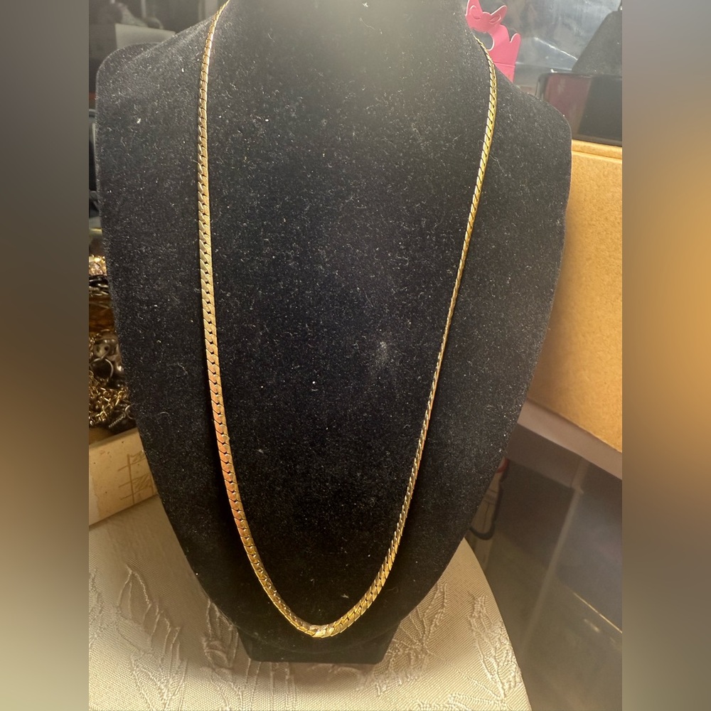 “14k Gold Overlay” Chain‎ Necklace